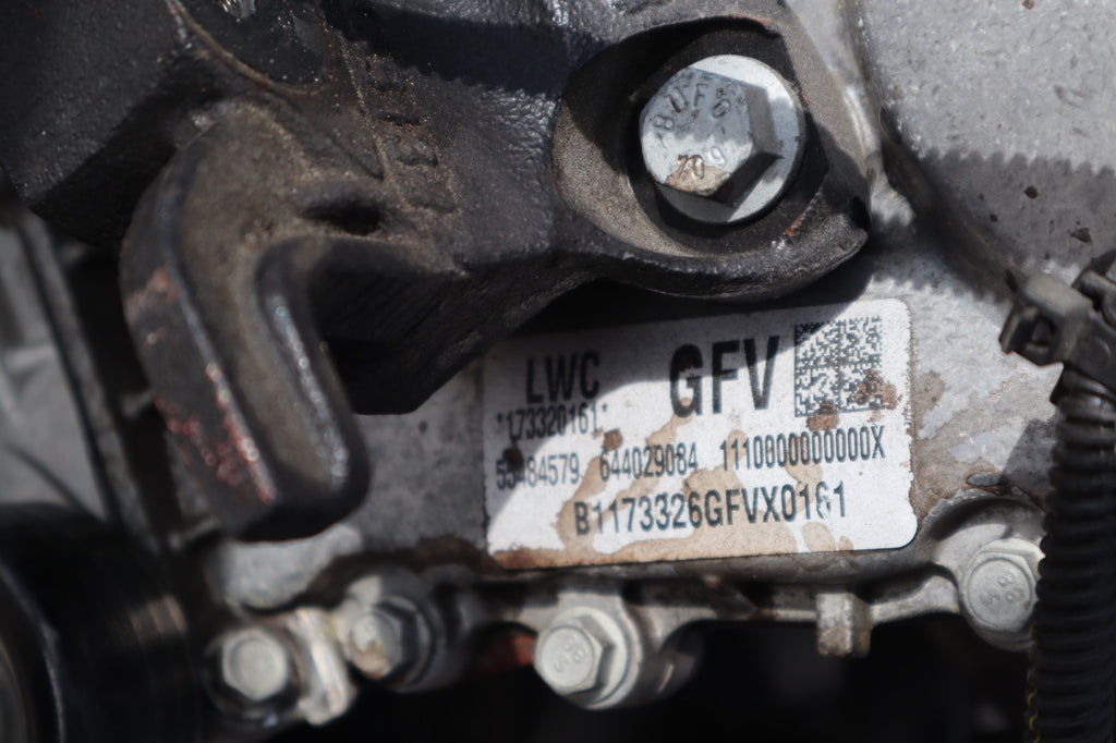 2016 2019 Buick Cascada OEM 1.6L ENGINE MOTOR