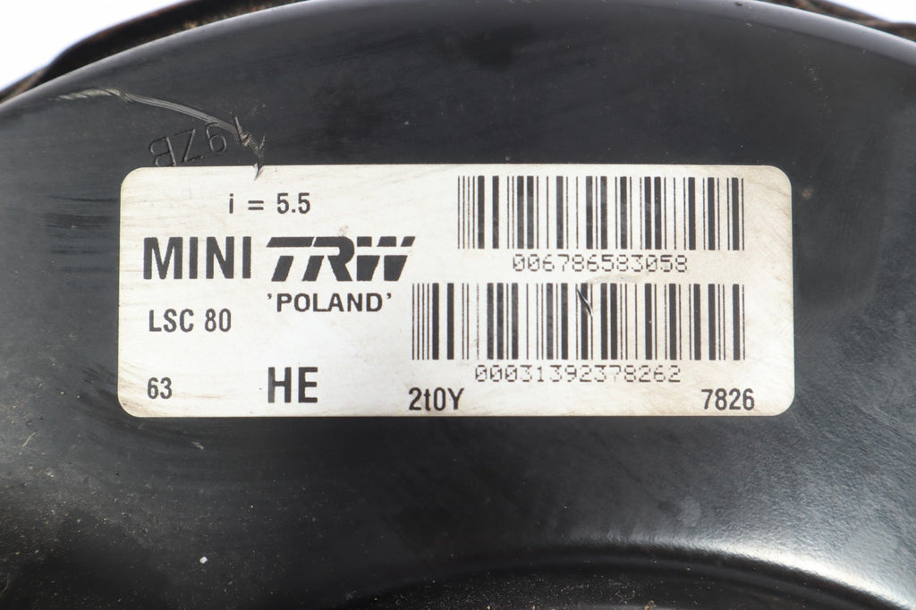 2007-2015 MINI COOPER POWER BRAKE BOOSTER W MASTER CYLINDER OEM