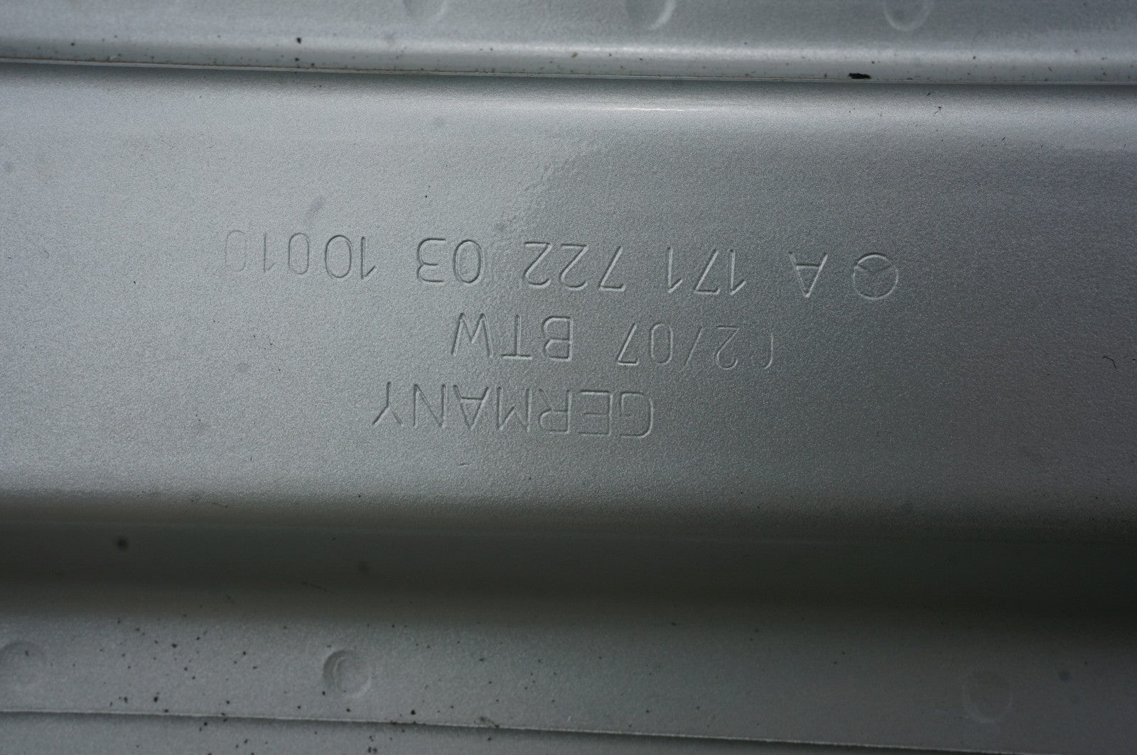 05-11 Mercedes R171 SLK350 Front Left Driver Side Exterior Door Shell Panel
