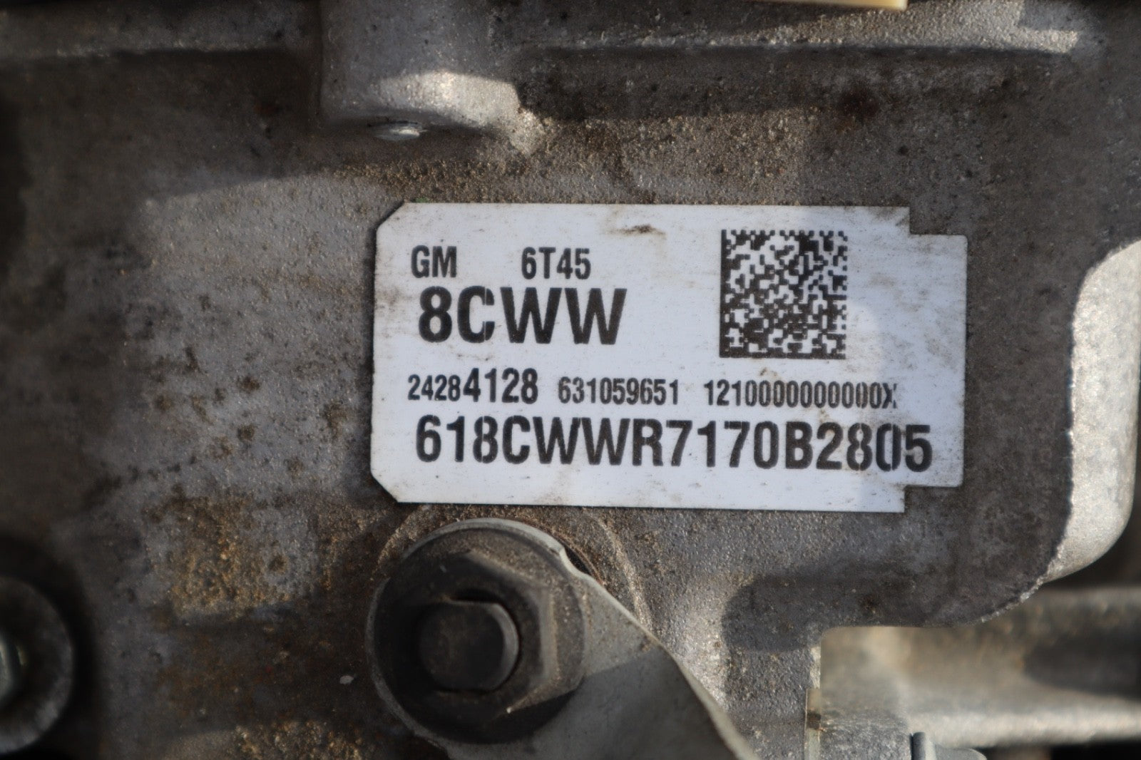 2018 2019 Buick Cascada OEM Automatic Transmission Assembly 1.6L 6 Speed 4 Cylin