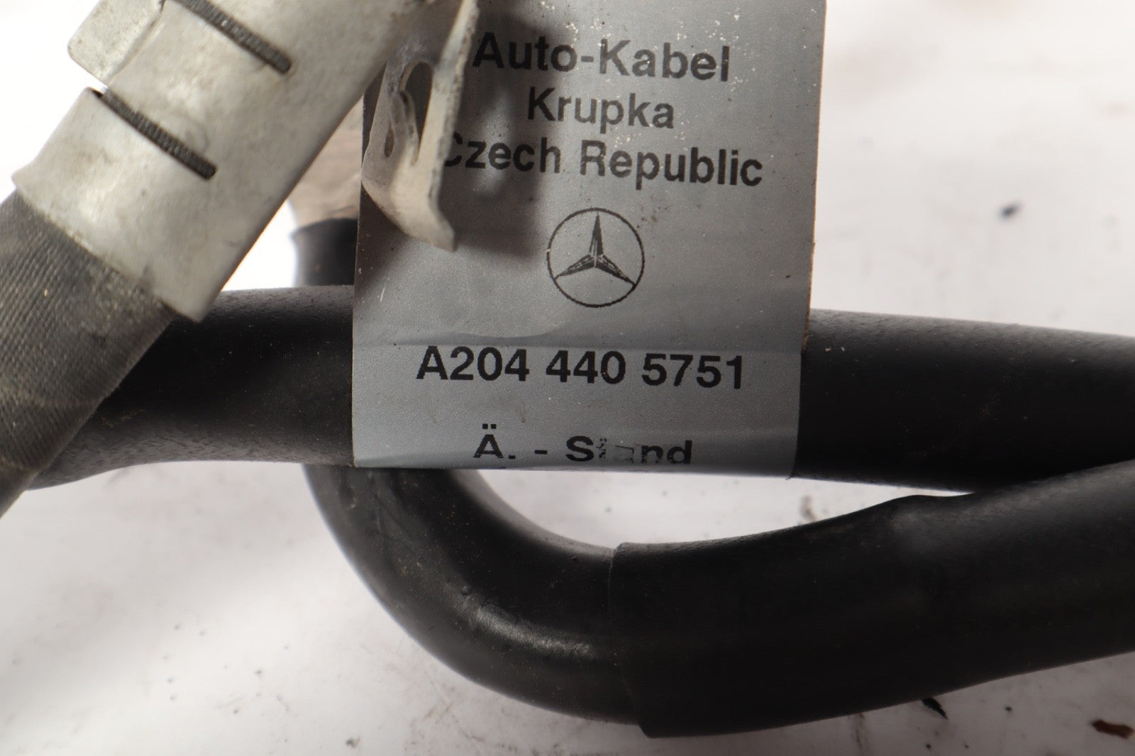 12-16 MERCEDES-BENZ C207 E350 BATTERY STARTER ALTERNATOR CABLE WIRE HARNESS OEM
