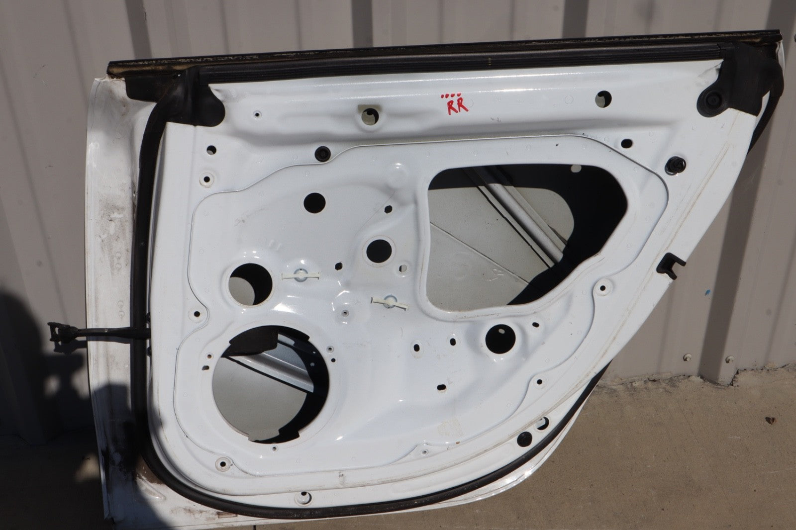 2012 - 2017 AUDI A7 REAR RIGHT PASSENGER SIDE DOOR SHELL OEM