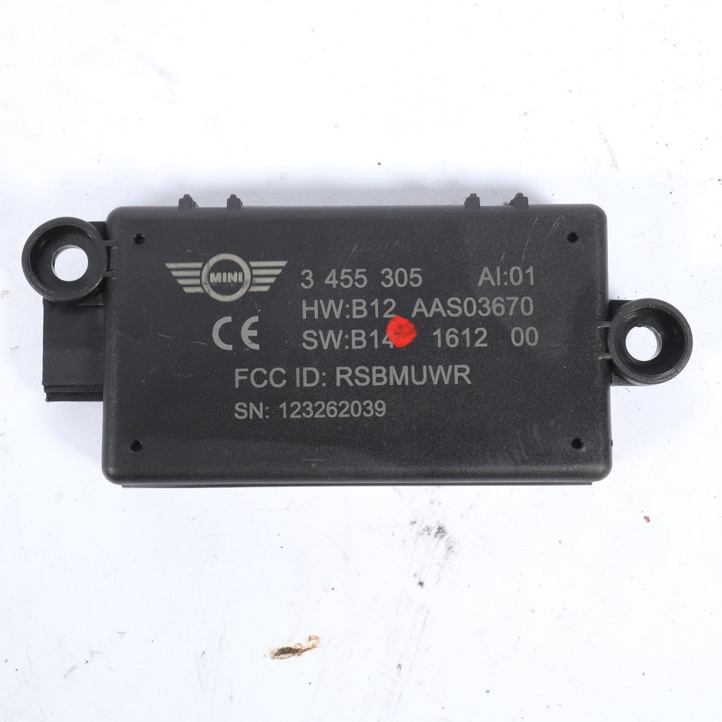 2009-2013 MINI COOPER R57 R58 R59 DWA-ALARM CONTROL MODULE 3455305 OEM