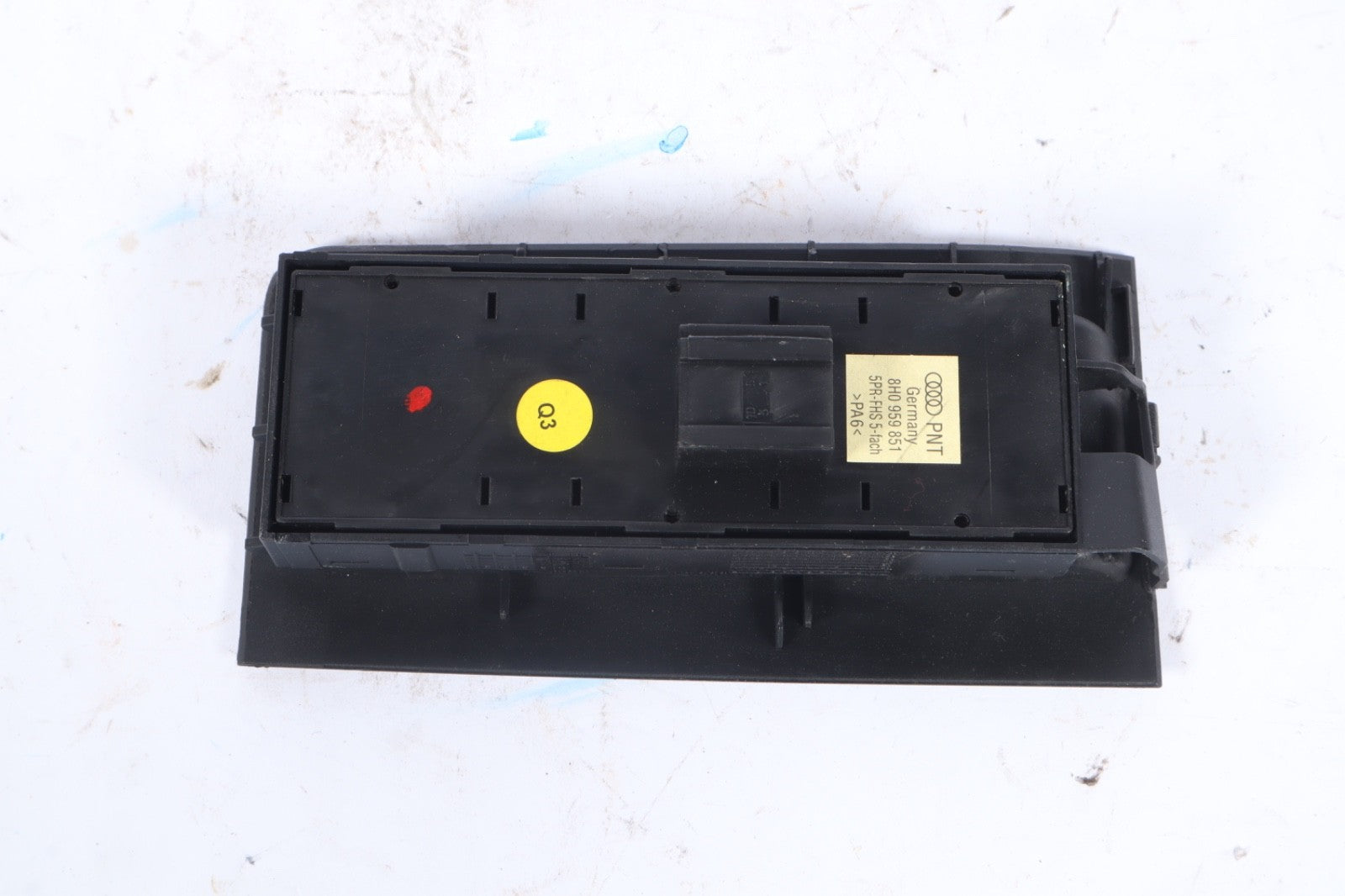2004-2006 AUDI A6 CONVERTIBLE MASTER POWER WINDOW SWITCH OEM 8H0959851