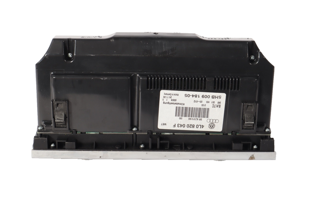 2007-2009 AUDI Q7 AC HEATER CLIMATE TEMPERATURE CONTROL MODULE 4L0820043F OEM