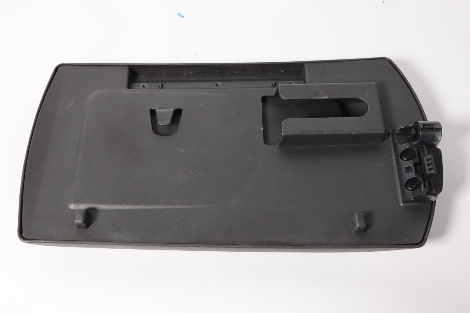 2005-2012 Nissan Armada Front Center Console Gray Plastic Armrest Lid Cover OEM