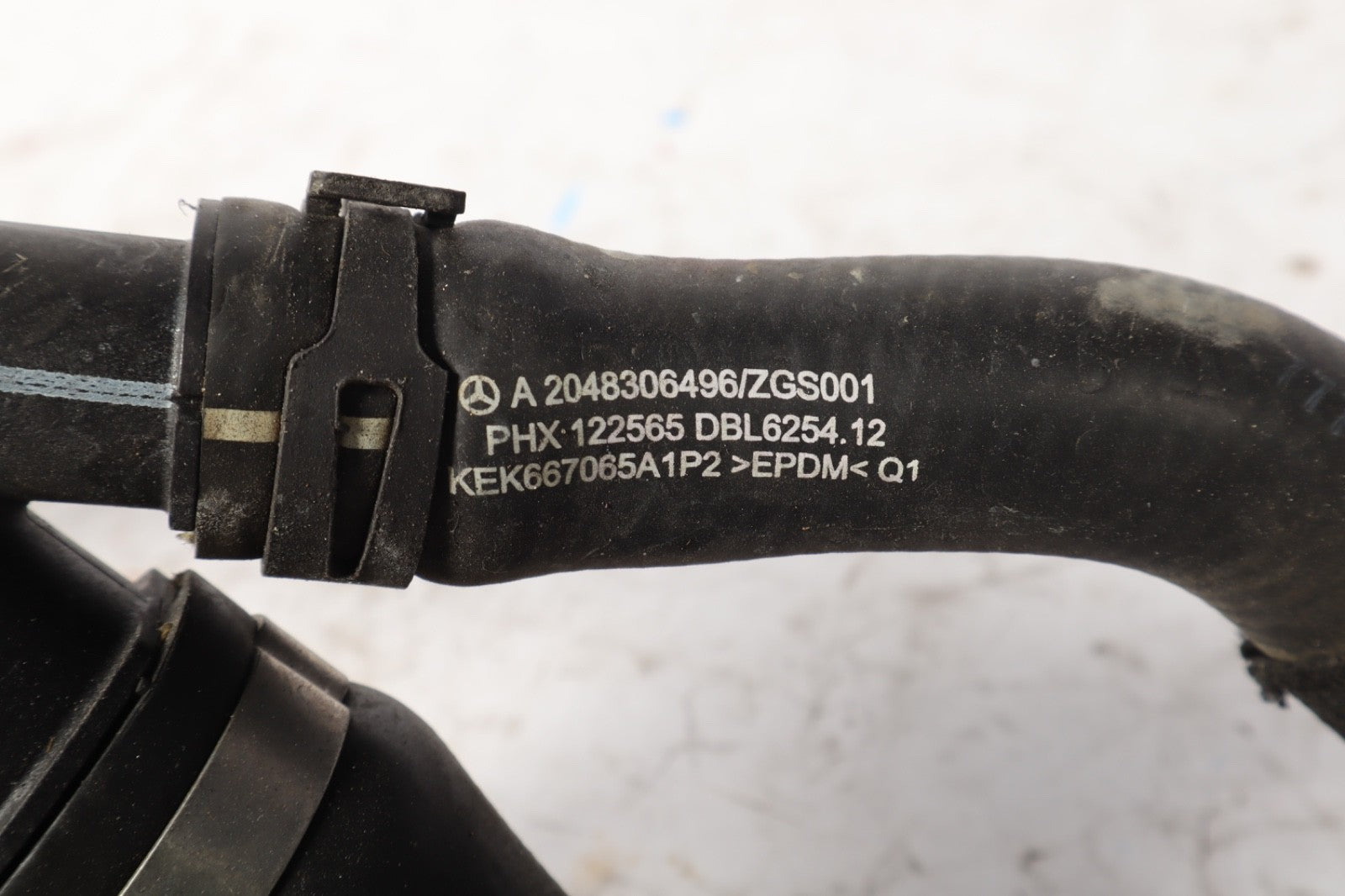2014 Mercedes W207 E350 Coupe Radiator Cooling Hose Pipe 2048306496 OEM