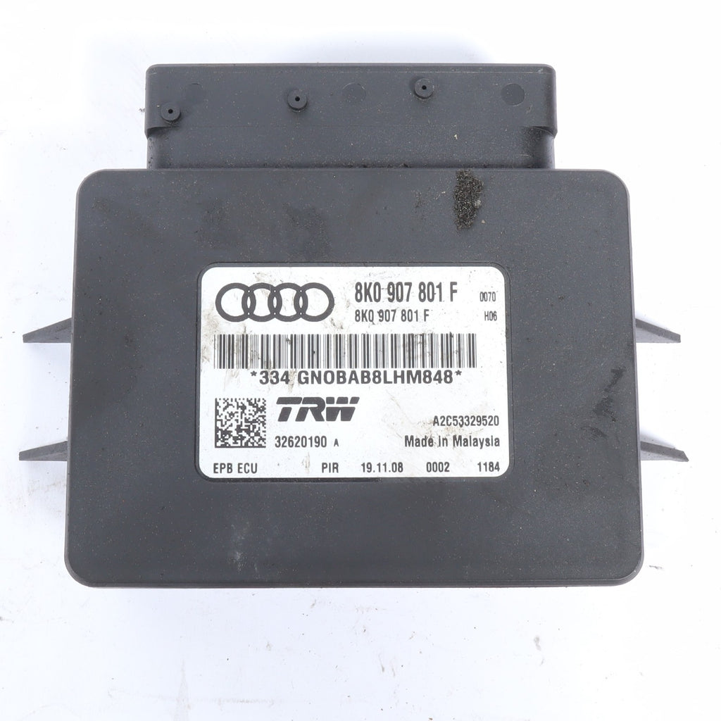 2009-2012 AUDI Q5  ELECTRIC PARKING BRAKE CONTROL MODULE TRW 8K0907801F OEM