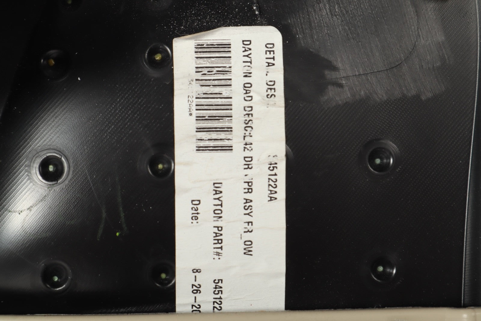2016-2018 NISSAN MAXIMA FRONT RIGHT SIDE DOOR TRIM COVER PANEL OEM