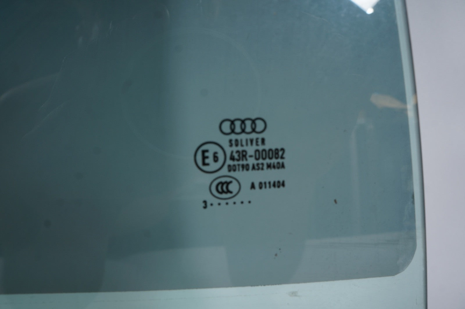 2012 - 2017 Audi A7 C7 OEM Right Rear Door Window Auto Glass