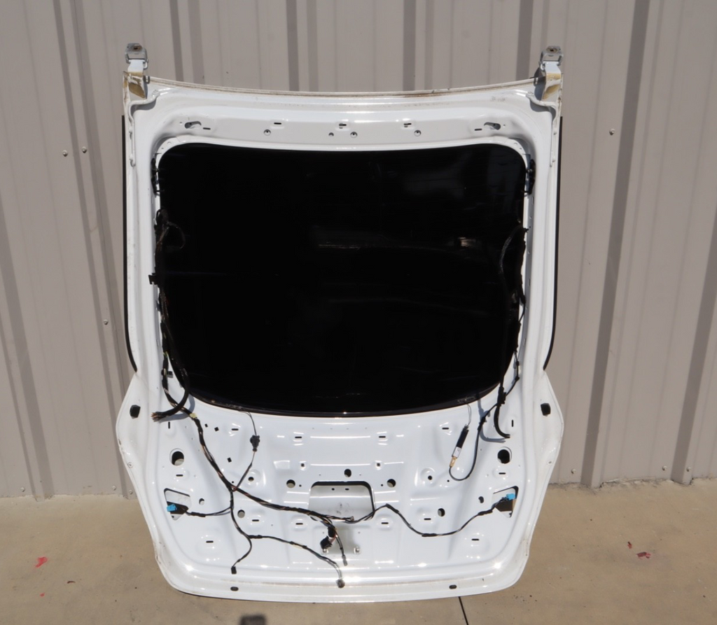 12-17 Audi A7 Rear Trunk Lid Tailgate Liftgate Tail Gate Shell Panel Black Oem