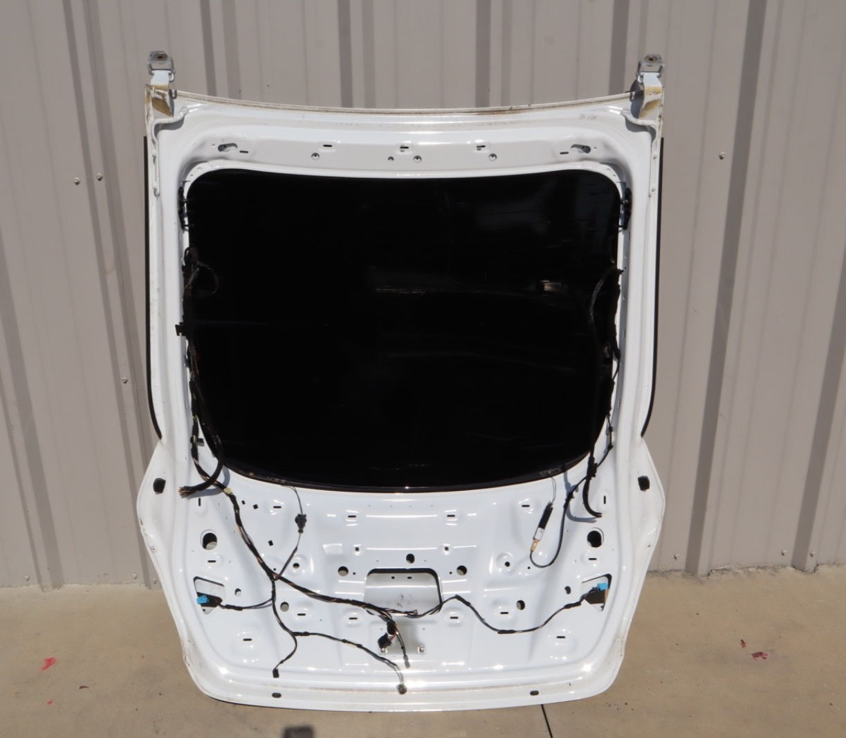 12-17 Audi A7 Rear Trunk Lid Tailgate Liftgate Tail Gate Shell Panel Black Oem