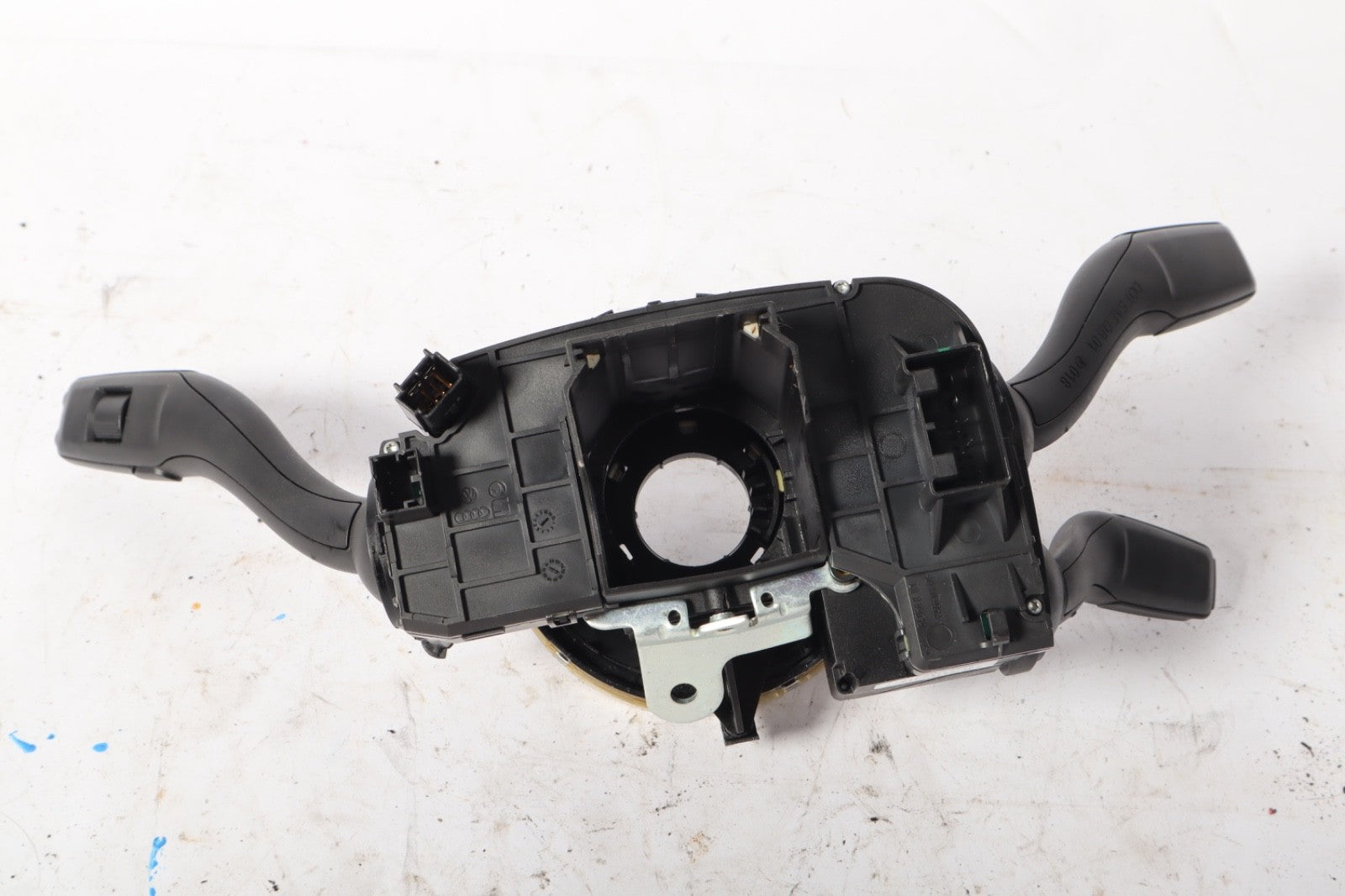 09-15 AUDI Q7 4L STEERING COLUMN BLINKER WIPER ADAPTIVE CRUISE SWITCH OEM