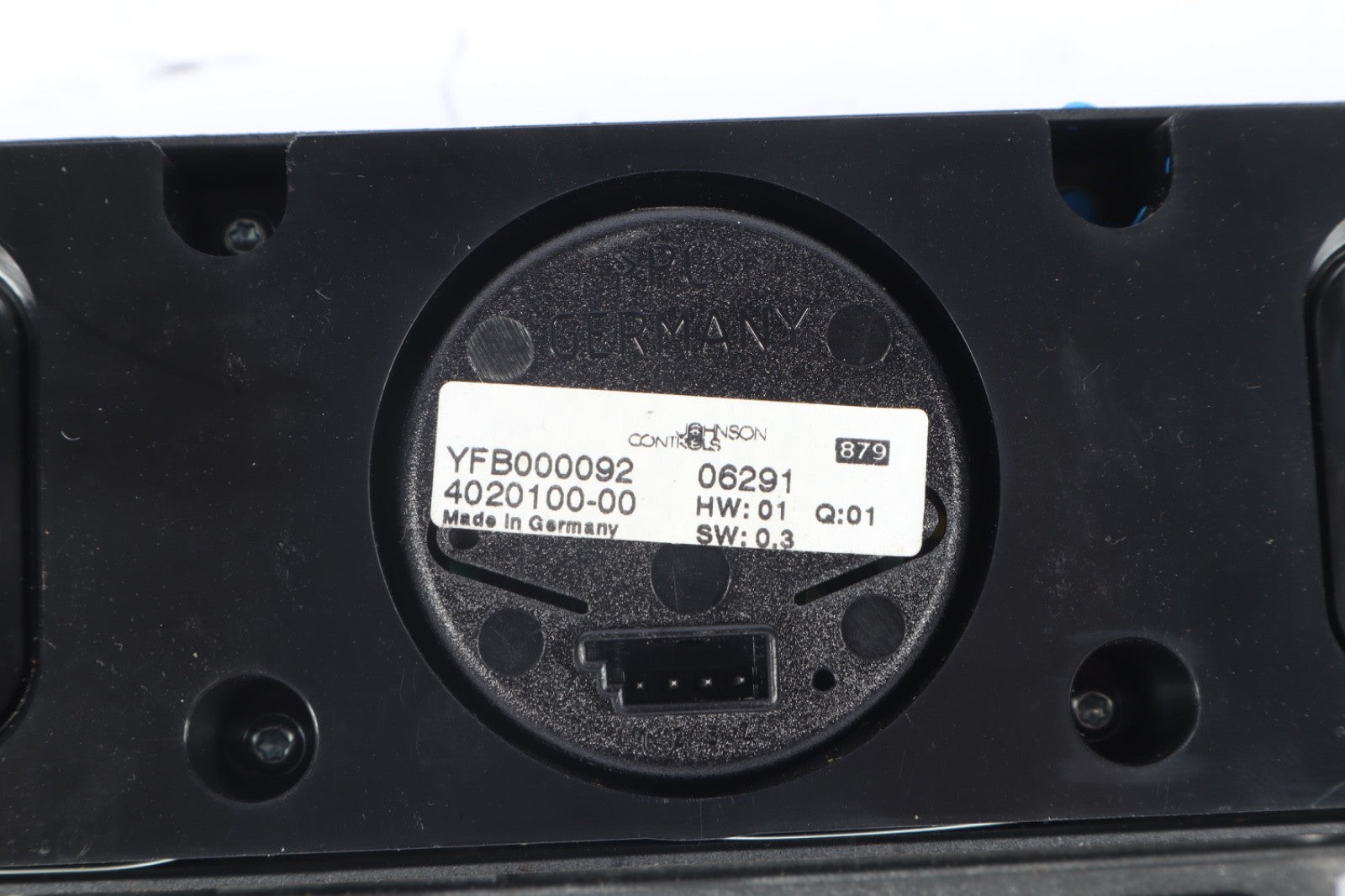 2007-2009 LAND ROVER RANGE ROVER L322 CLOCK HEATED SEATS YFB000092 OEM