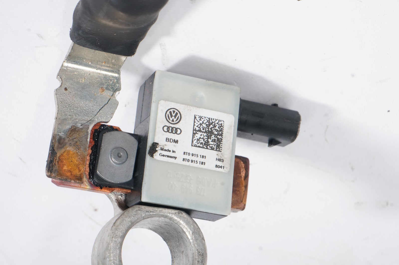 2012-2018 AUDI A7 QUATTRO 3.0L ENGINE NEGATIVE BATTERY GROUND WIRE CABLE OEM