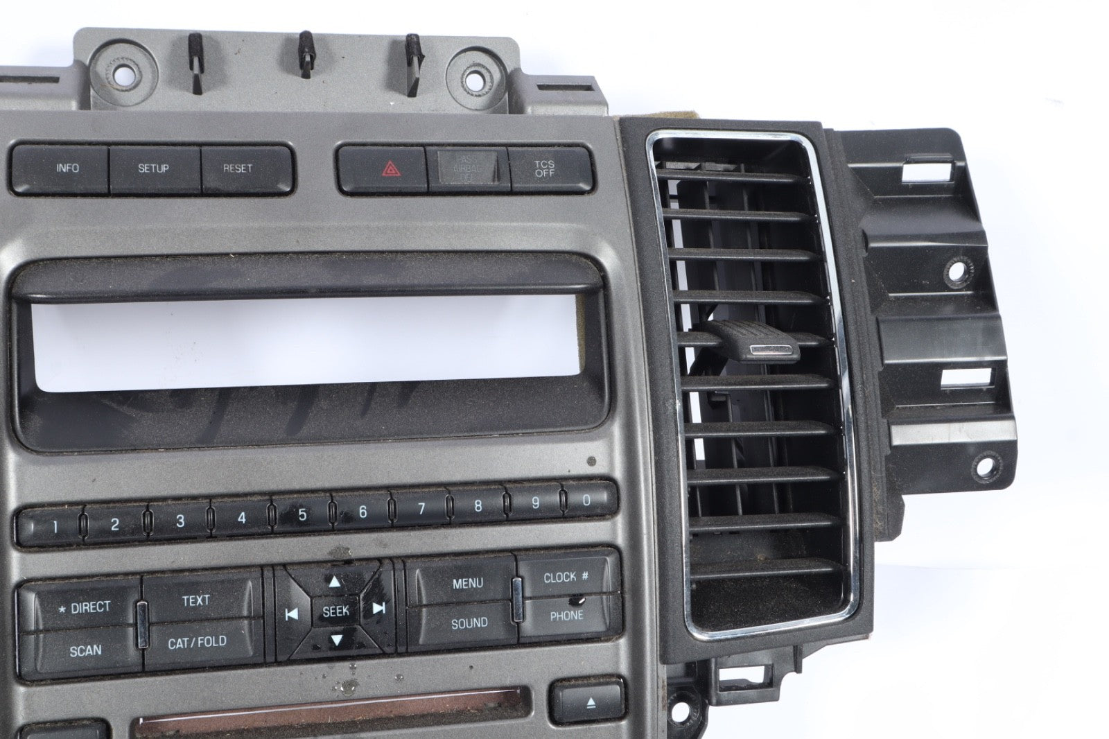 2010-2012 FORD TAURUS RADIO CLIMATE CONTROL PANEL HEATED SEATS AG1T-18A802-CB