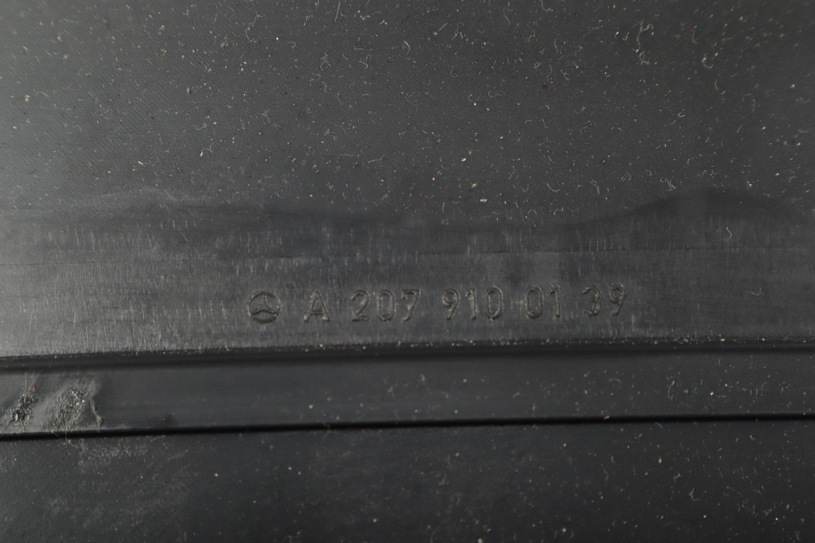 10-17 Mercedes C250 E350 Front Right Pass Seat Back Panel Cover A2079100139 OEM