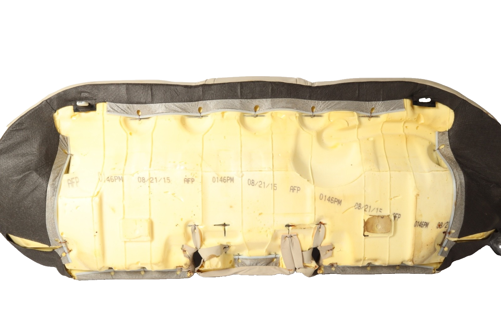 2016-2018 NISSAN MAXIMA REAR 2ND ROW SEAT LOWER BOTTOM CUSHION CLOTH OEM