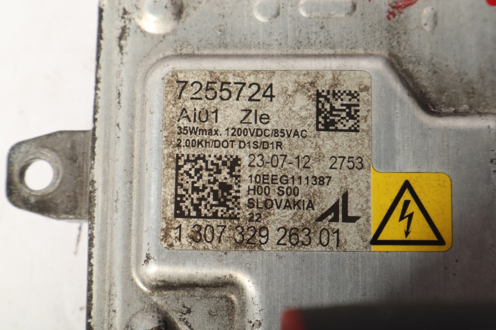 2012 BMW 640i 650i XENON FRONT RIGHT HEADLIGHT CONTROL BALLAST MODULE OEM