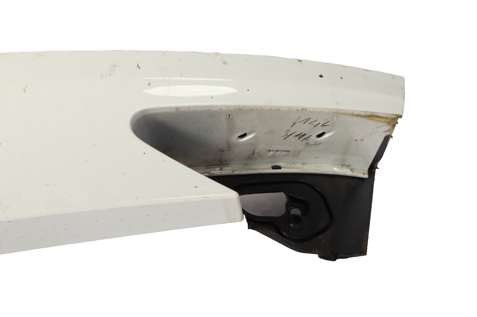 13-17 Audi A7 Quattro S7 Rear Trunk Lid Panel Spoiler Mount White 4G8827086 OEM