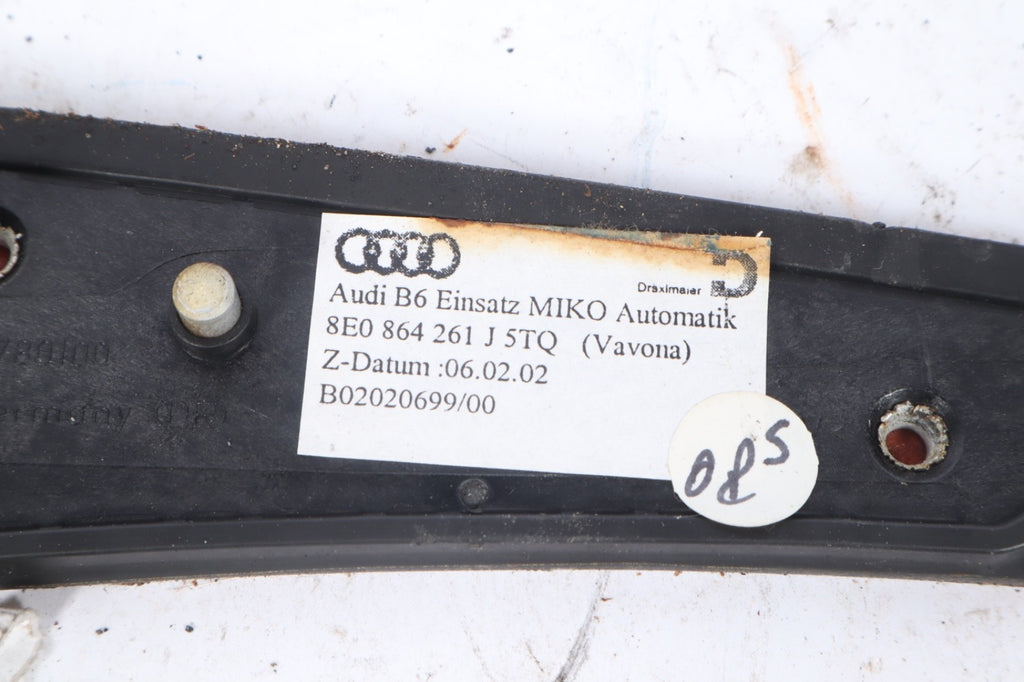 2003-2009 Audi A4 S4 Center  Console Wood Grain Trim OEM 8E0864261
