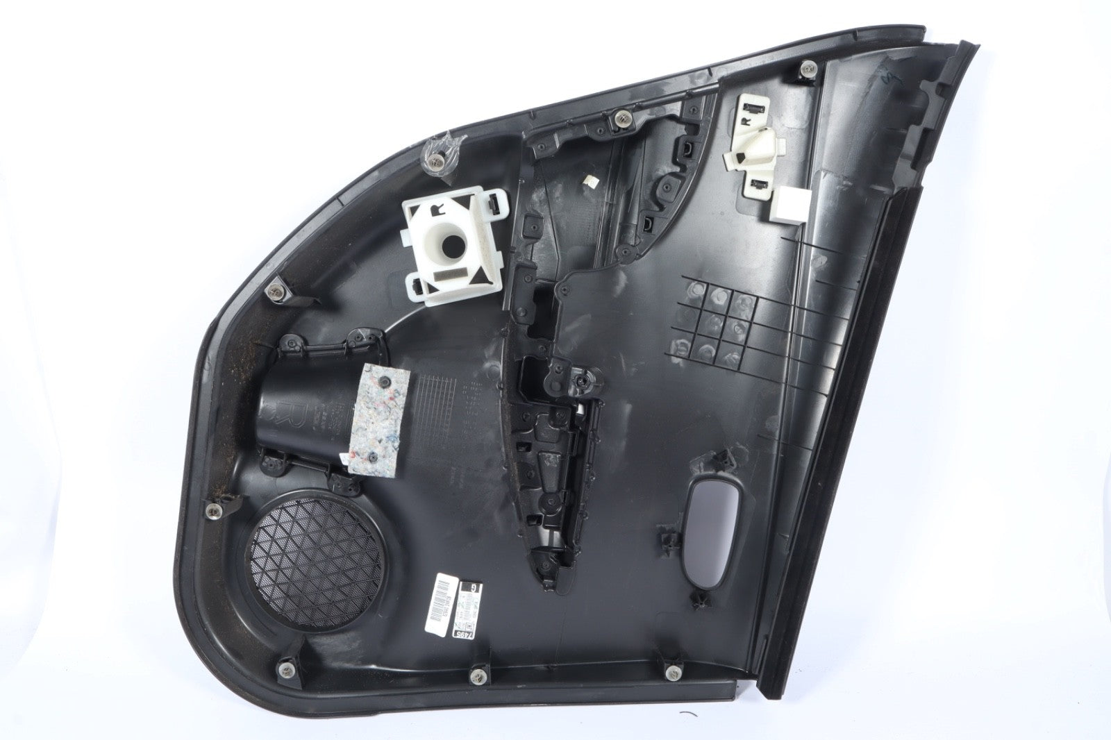 2013-17 NISSAN LEAF REAR DOOR TRIM PANEL RIGHT PASSENGER SIDE BLACK CLOTH OEM