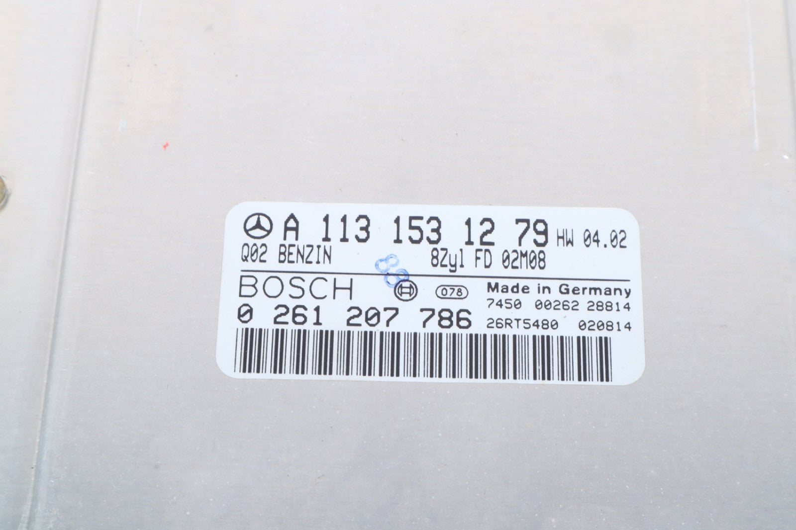 2002 Mercedes CLK430 Engine Computer ECU Ignition Lock Key Set OEM