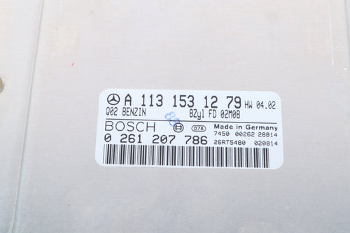 2002 Mercedes CLK430 Engine Computer ECU Ignition Lock Key Set OEM