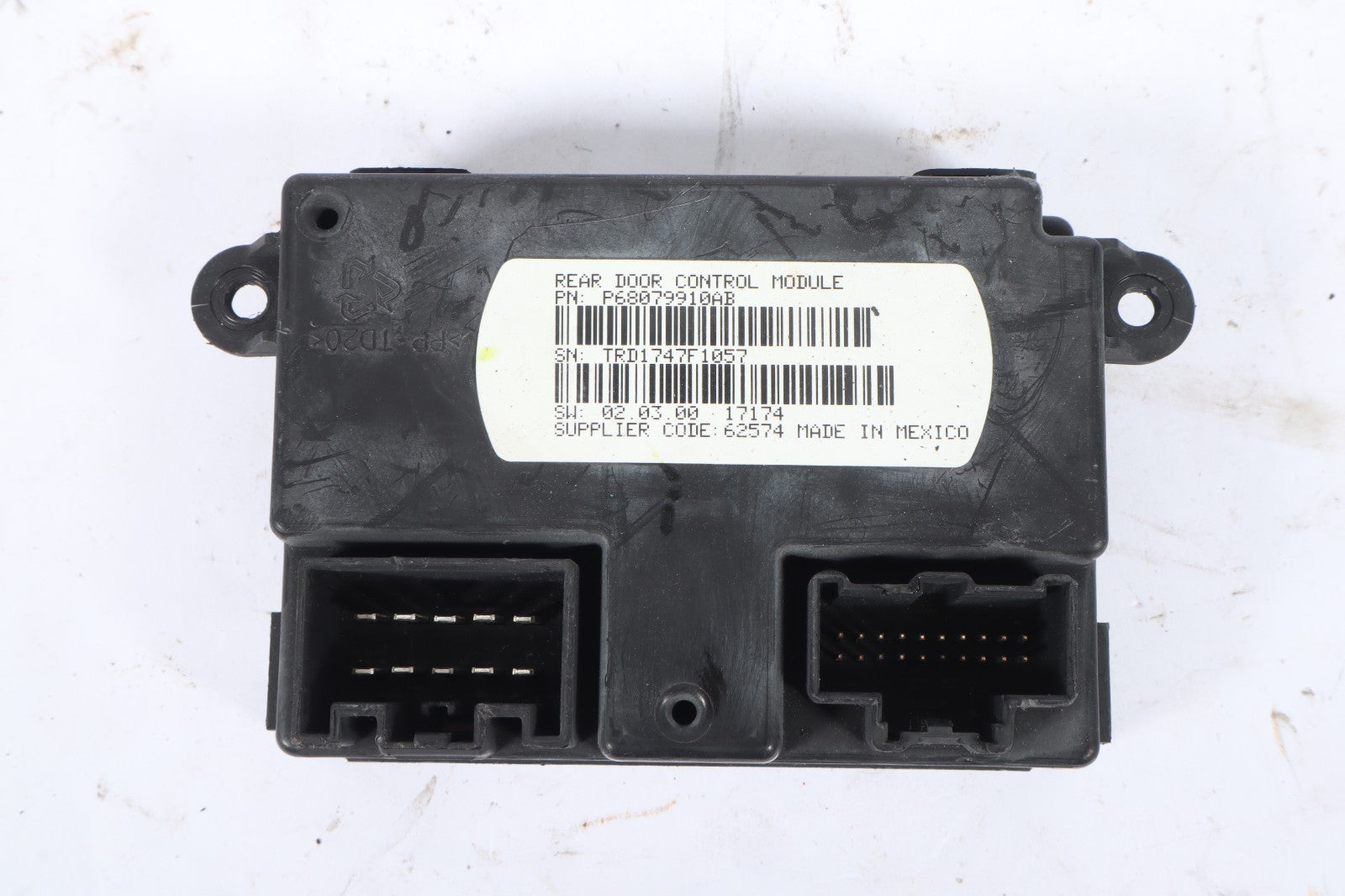 2011-2020 DODGE GRAND CARAVAN REAR LEFT SLIDING DOOR CONTROL MODULE P68079910AB