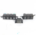 2013 - 2017 Nissan Leaf Autolock Electric Charge Heated Port Lid Buttons Set OEM