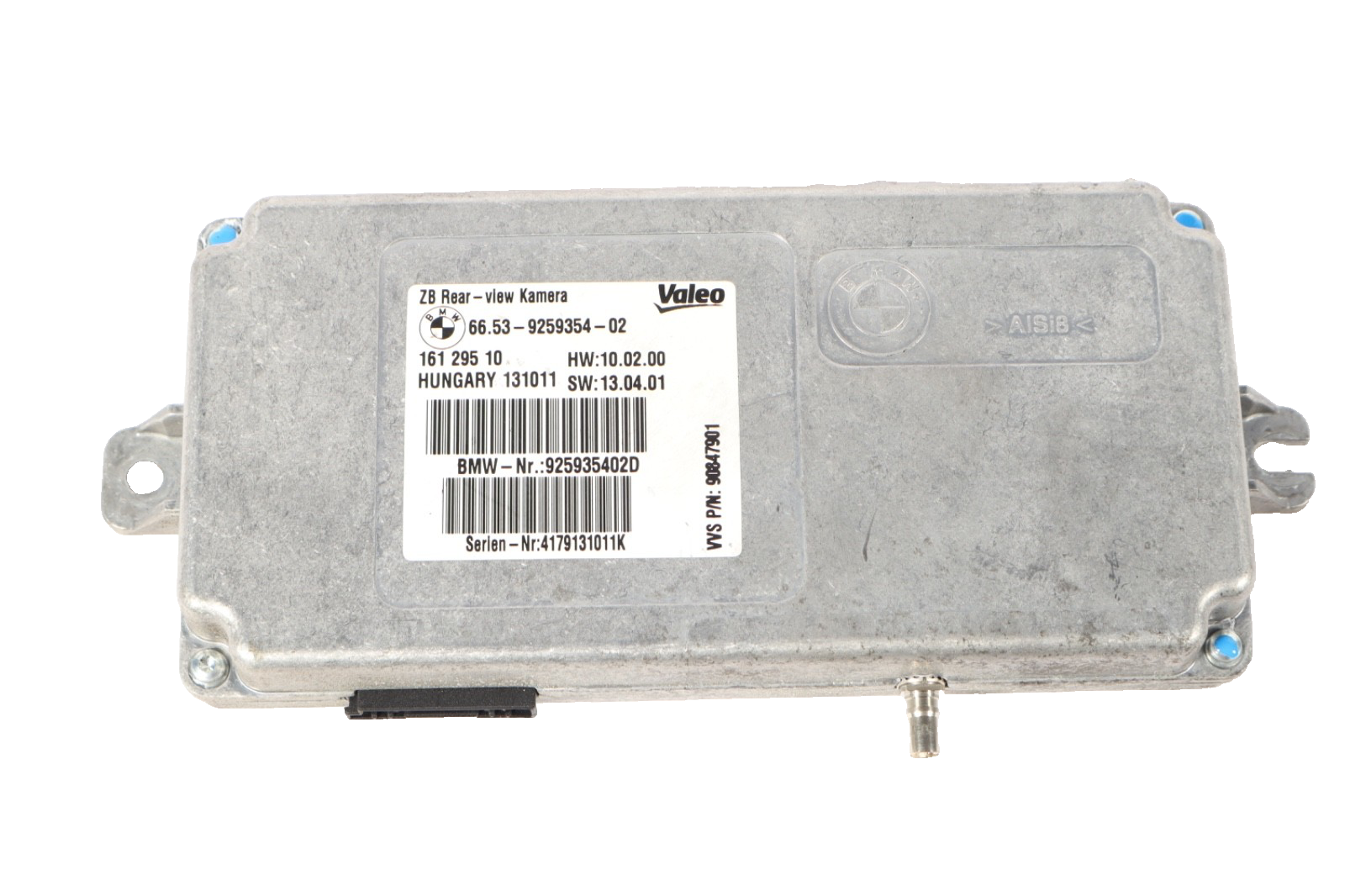 2012-2018 BMW 640i 650i REAR VIEW CAMERA CONTROL MODULE 9259354-02 OEM