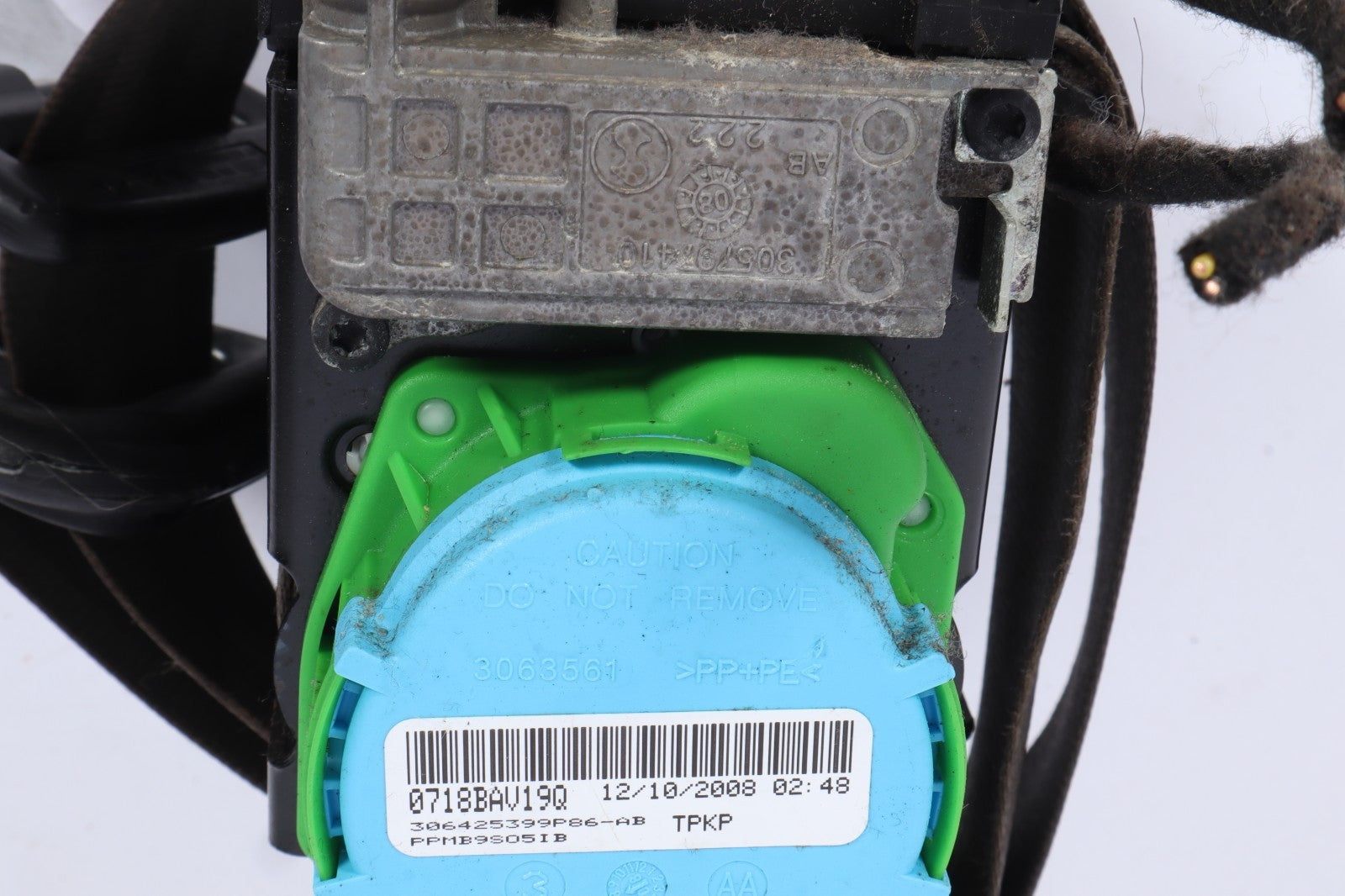 2008-2017 AUDI Q5 FRONT LEFT SEATBELT RETRACTOR OEM