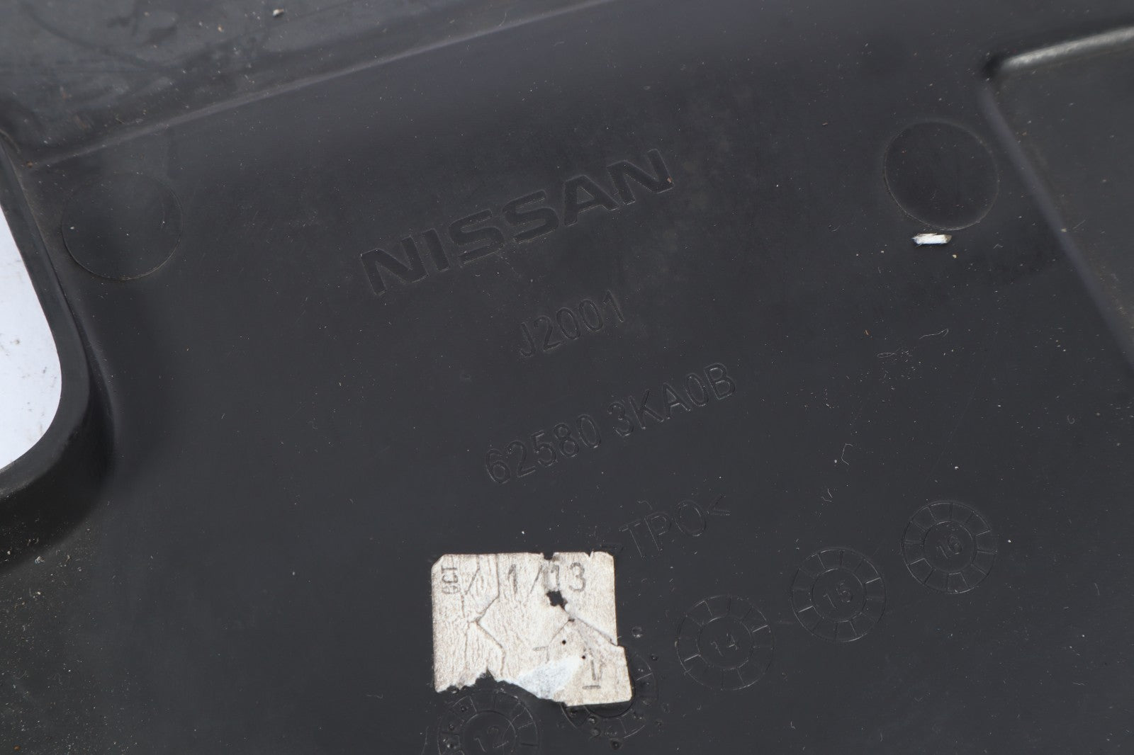 2013-2020NISSAN PATHFINDER 3.5L RADIATOR CORE SUPPORT COVER PANEL OEM 625803KA0B