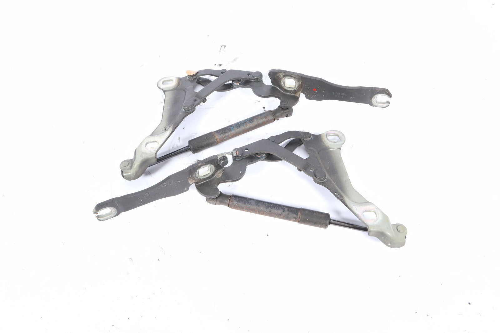 2008-2014 MINI COOPER LEFT & RIGHT HOOD BONNET HINGE STRUT SET OEM