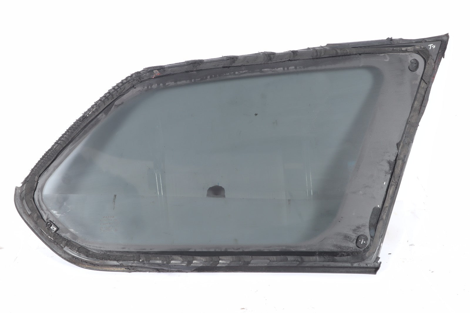 2013 - 2020 NISSAN PATHFINDER REAR LEFT DRIVER SIDE QUARTER WINDOW GLASS OEM