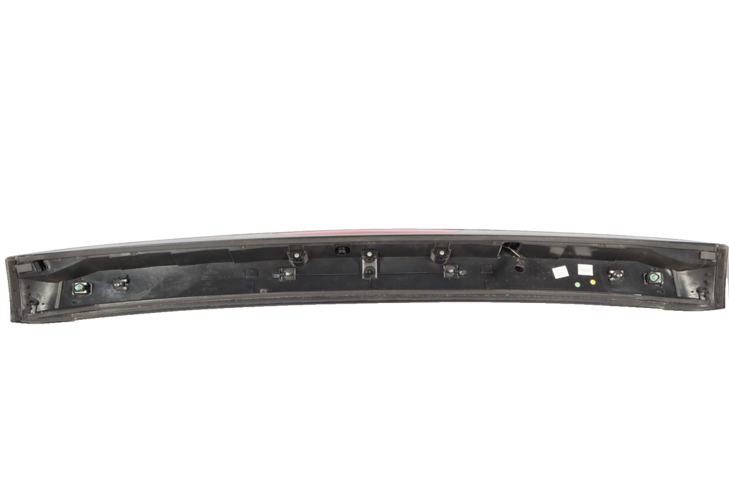2007-2015 AUDI Q7 REAR SPOILER WING w/ 3rd THIRD BRAKE LIGHT LAMP Black OEM
