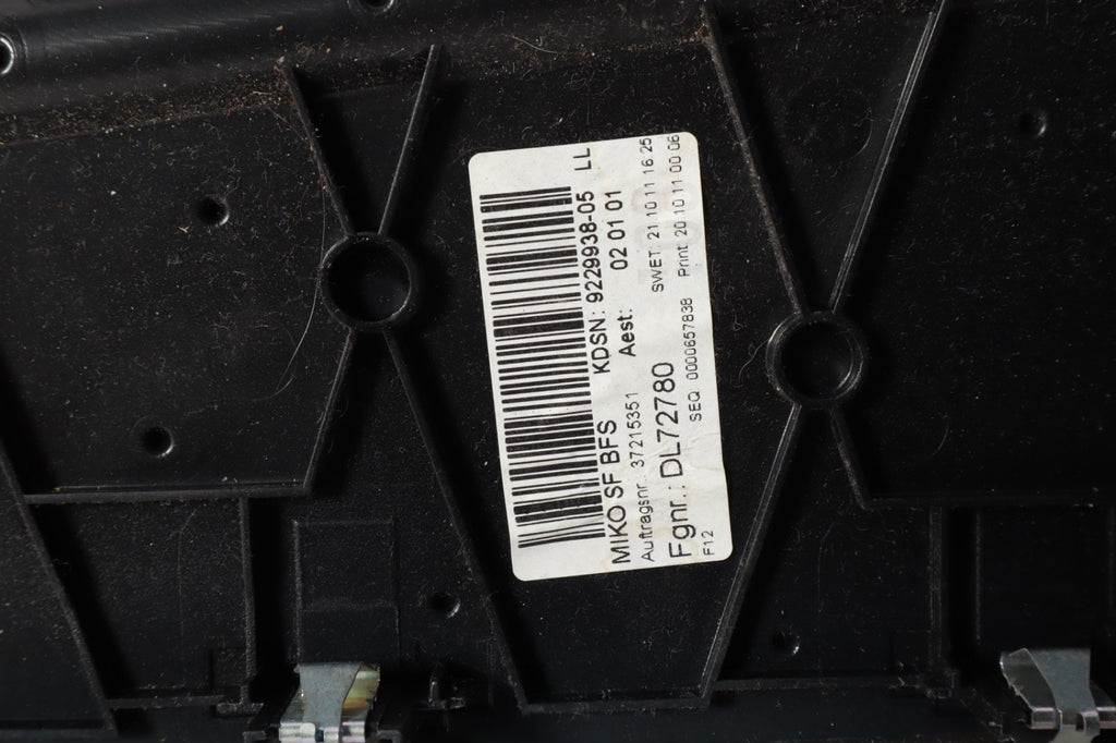 12-18 BMW F12 650i 640i Center Console Molding Trim Cover Right Side Black OEM