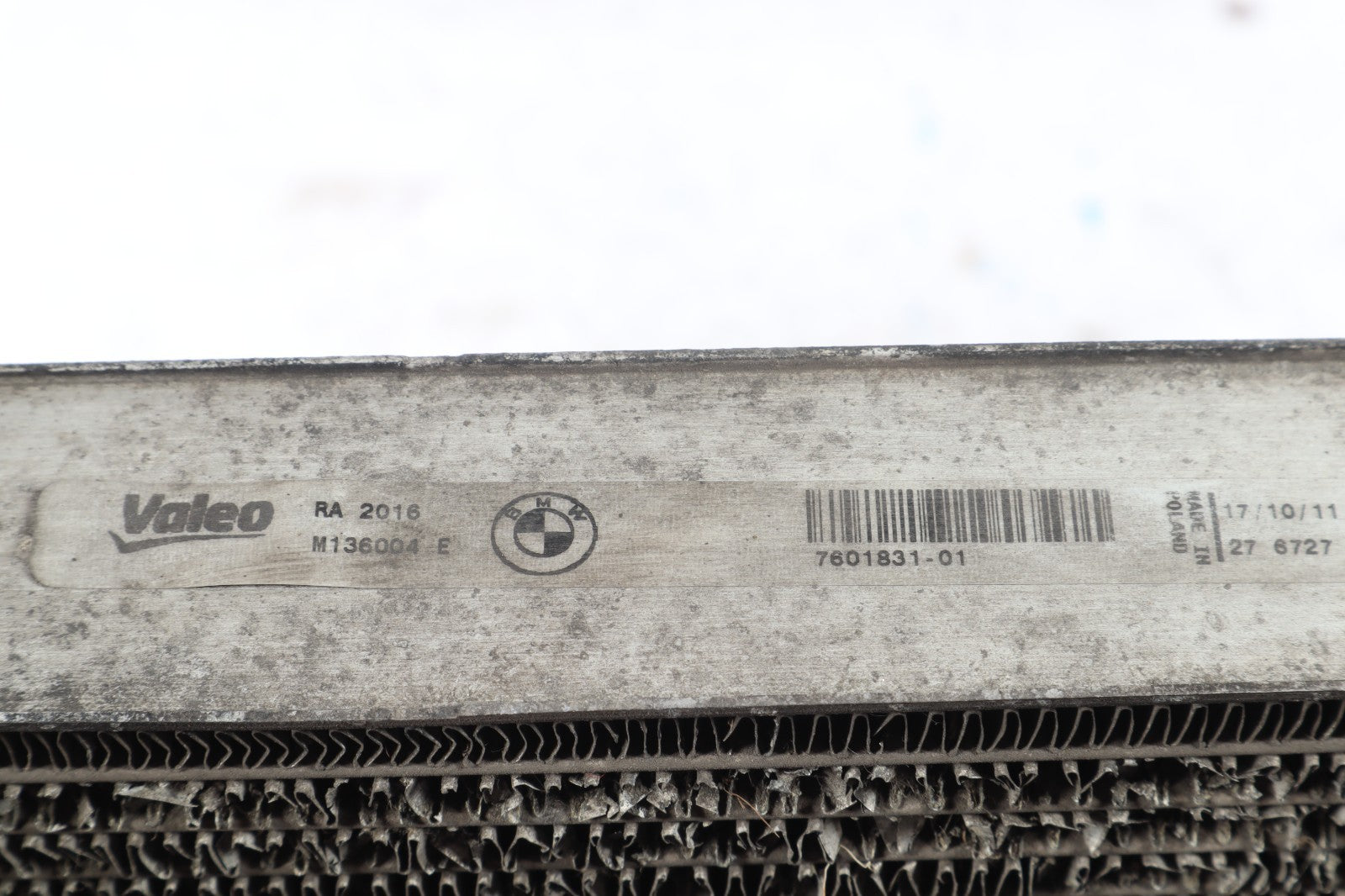 2011-2017 BMW 550I 650I  ENGINE COOLING RADIATOR 7601831 OEM