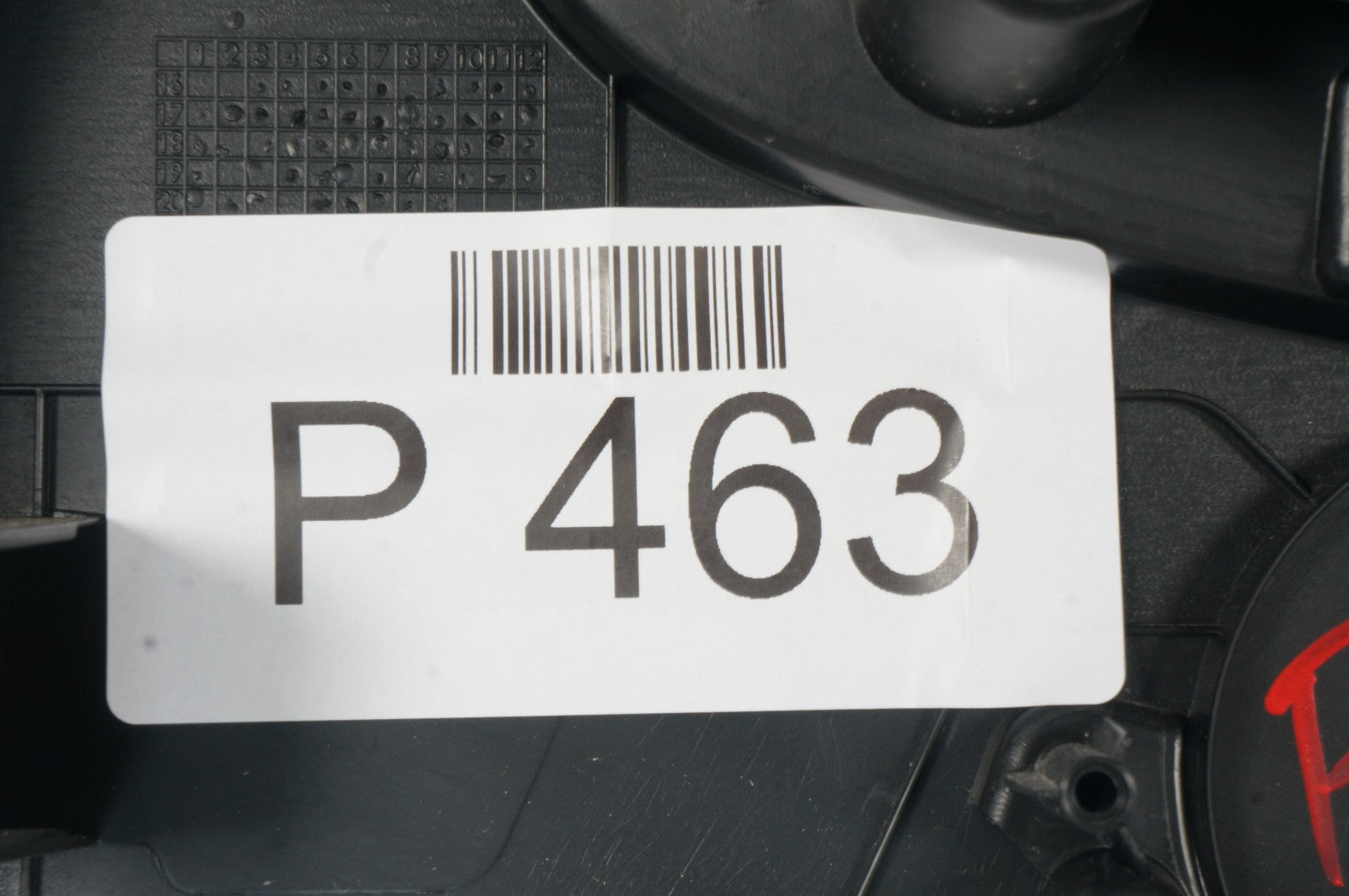2020 - 2021 ALFA ROMEO STELVIO FRONT LEFT DOOR TRIM PANEL OEM 01561154380 RED