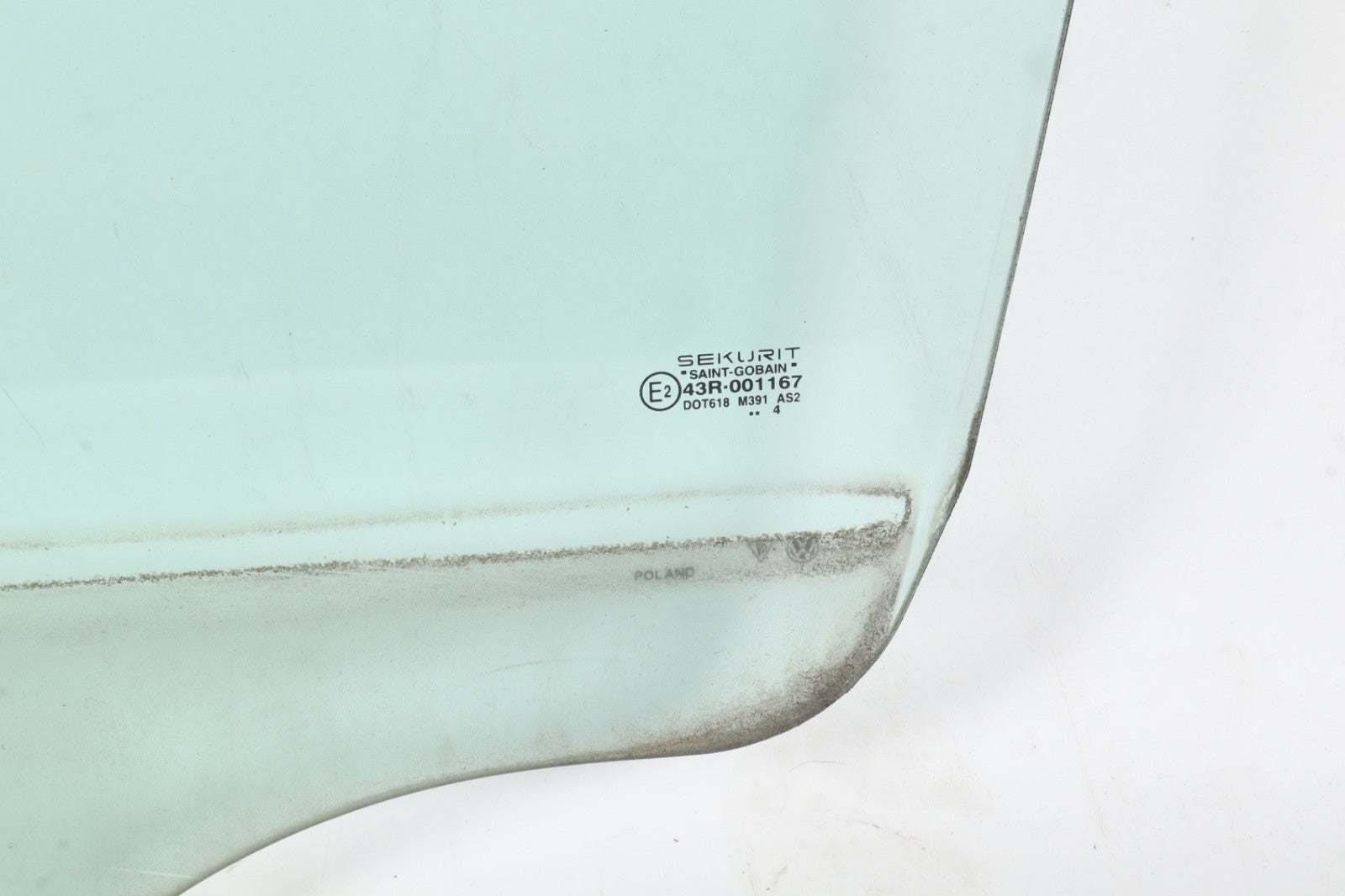 2003 - 2010 Porsche Cayenne Turbo 955 Front Left Side Door Window Glass OEM