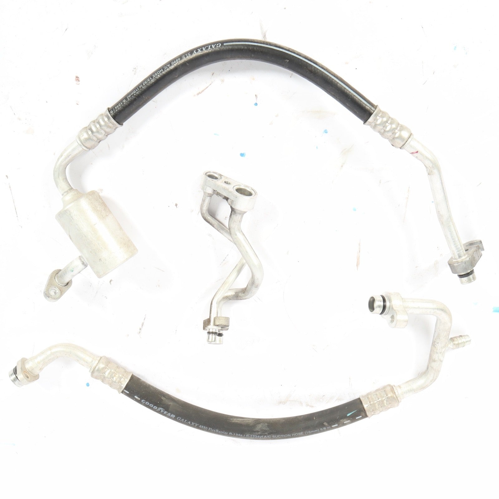 2011 - 2014 Nissan Leaf AC A/C Suction Liquid Hose Pipe Line OEM