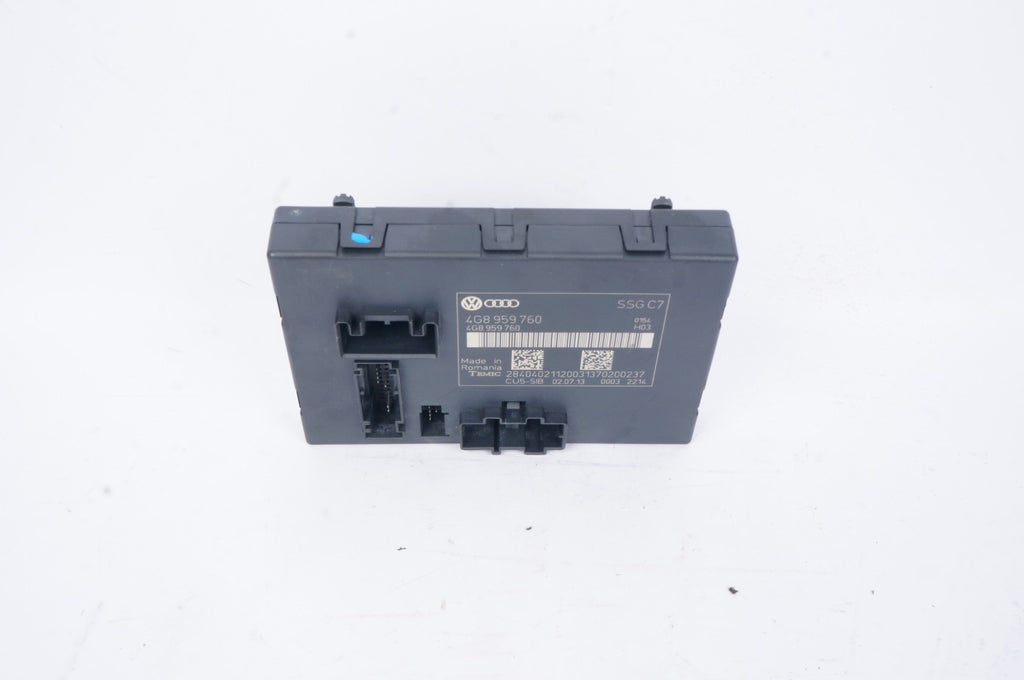 2012-2018 Audi A6 A7 S6 S7 Front Seat Control Module Left Side 4G8-959-760-A OEM