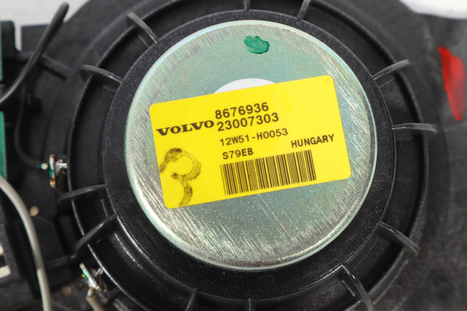 2006-2013 VOLVO C70 PREMIUM SOUND CENTER DASH SPEAKER OEM 8676936