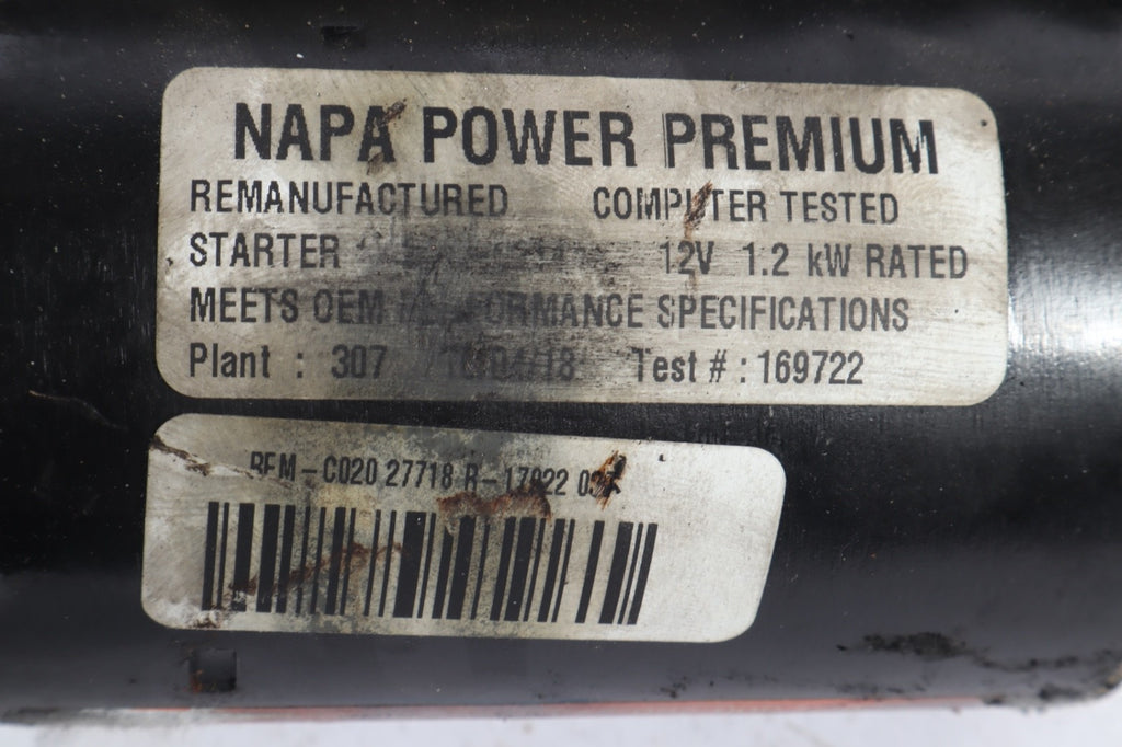2007 - 2010 BMW X3 E83 Engine Starter Motor Assembly OEM