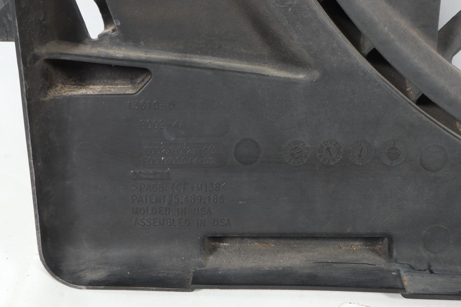 2008-2019 DODGE CARAVAN RADIATOR COOLING FAN ASSEMBLY OEM 8003-4A