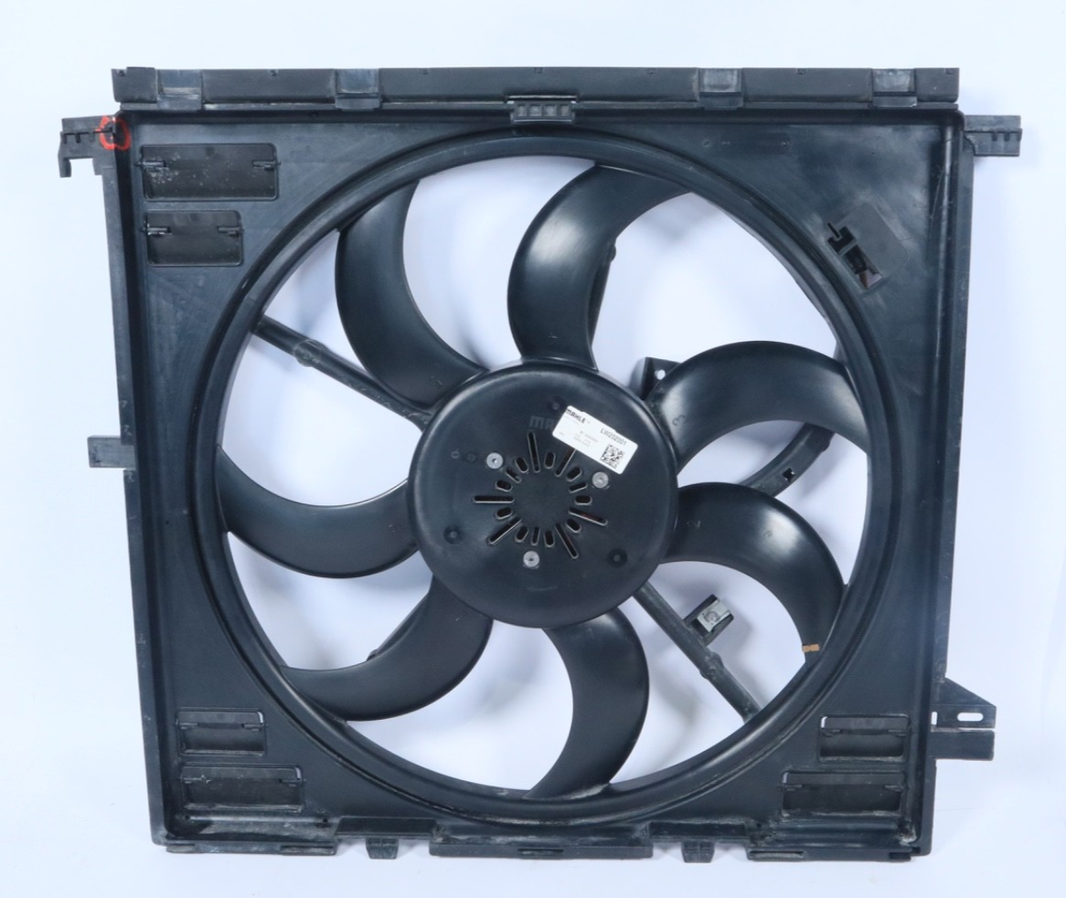 2018-2025 ALFA ROMEO STELVIO 2.0L ENGINE COOLING FAN MOTOR & SHROUD OEM 50558619