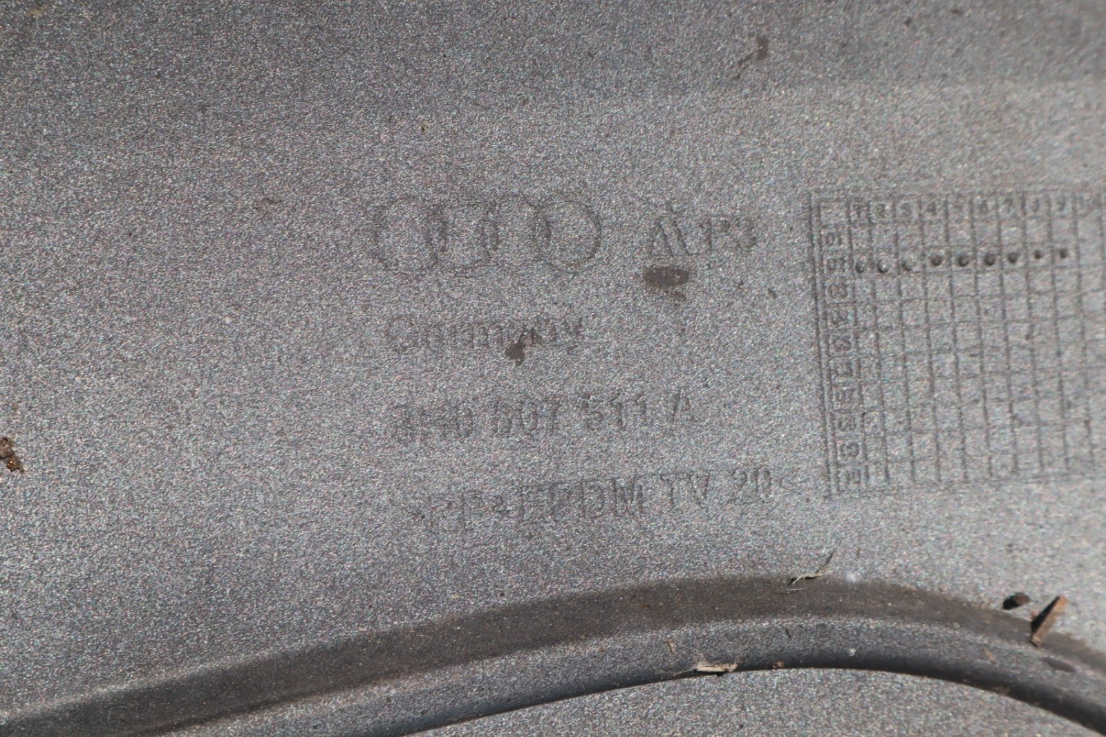 2003-2006 Audi A4 Convertible Rear Bumper Cover Black OEM ONLY PICK UP!!!