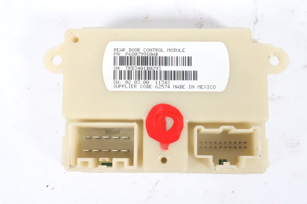 2011-2020 DODGE GRAND CARAVAN REAR LEFT SLIDING DOOR CONTROL MODULE 68079910AB