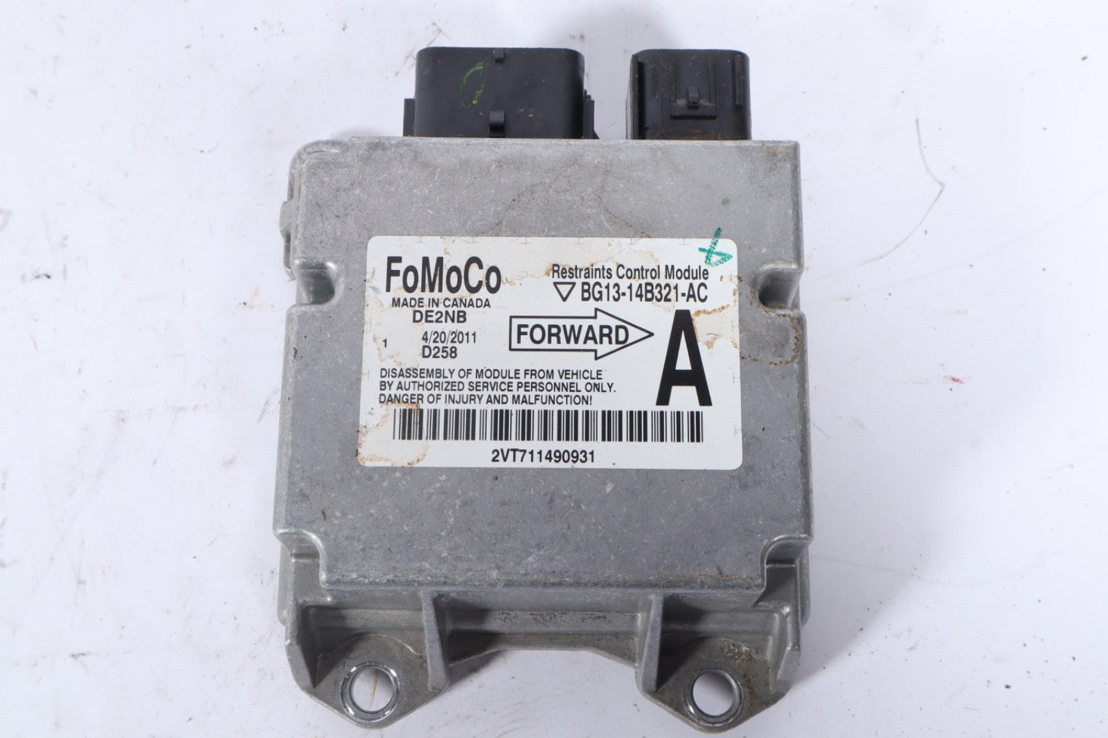 2010-2012 FORD TAURUS CONTROL MODULE ECU COMPUTER OEM BG13-14B321-AC