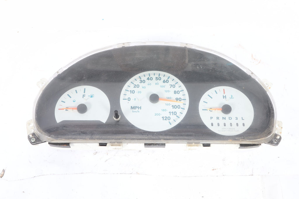 2006-2007 DODGE GRAND CARAVAN SPEEDOMETER INSTRUMENTAL KPH CLUSTER TN157530-9841